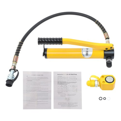 5T Low Profile Hydraulic Jack Porta Power Kit 5T Hydraulic Jack + cp-180 pump