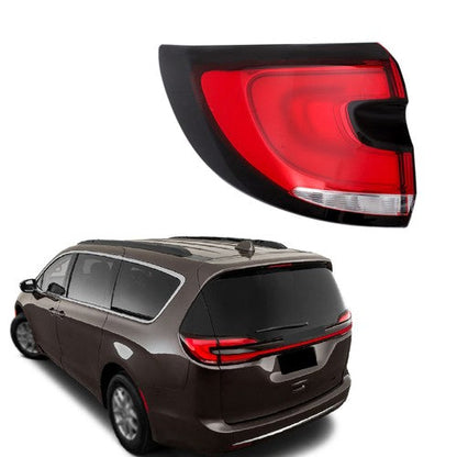 For Chrysler Pacifica Voyager 2021-2025 Left Side Outer LED Tail Light Red Rear