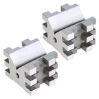 Multi-Use V-Block and Clamp Hardened Steel 2-3/8" x 2-3/4" x 2" Set