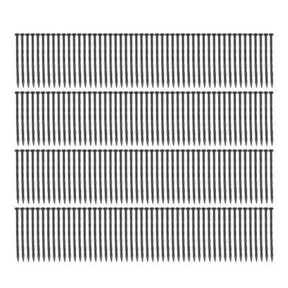 200 Pcs 8 Inch Spiral Pointed Garden Stakes For Landscape Edging Weed Barrier