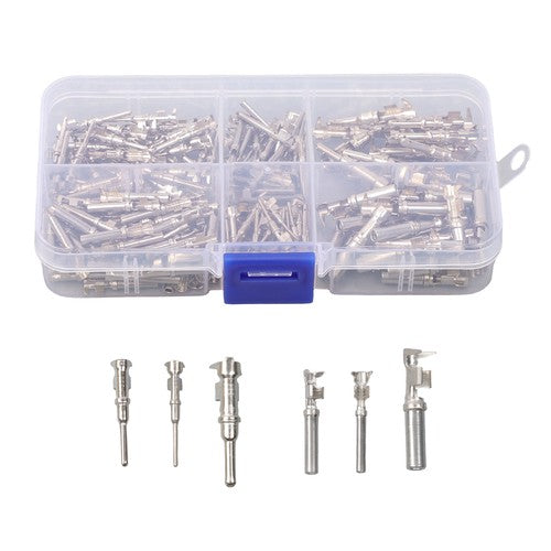 180Pcs Open Barrel Contacts Kit Wire Guage 22-12AWG for DTP DT Size 12 16 20