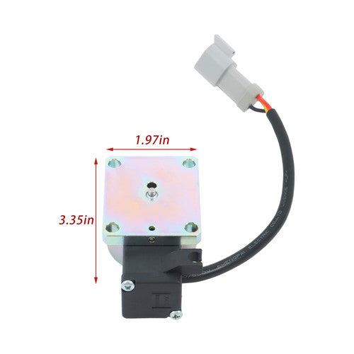 12V Stop Solenoid 03938010 01660910 01660911 for Hatz 3131C L M Engines