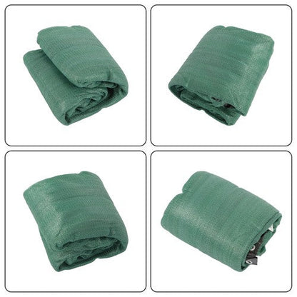 dark green 6FTx50FT garden privacy fence heavy duty barrier net with zip ties