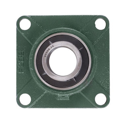 10 Pack UCF208-24 Pillow Block Bearing 1 1/2" Bore 4-Bolt Self-Alignment