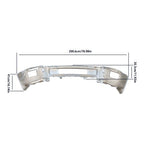 Split Front Bumper For Chevrolet Silverado 2500 3500 2015-19 Without Sensor Hole