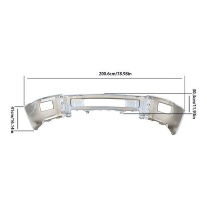 Split Front Bumper For Chevrolet Silverado 2500 3500 2015-19 Without Sensor Hole