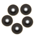 5PCS 4.5"×7/8" Felt Flap Disc Polishing Flap Discs Wool Flap Buffing Wheel Pad