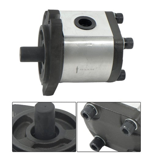 Hydraulic Gear Pump 4-12GPM SAE A-2 3/4" Keyed Shaft CCW Cast Iron Flange
