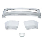 Split Steel Suitable For RAM 2500 3500 2010-2018 Replacement Front Bumper Chrome