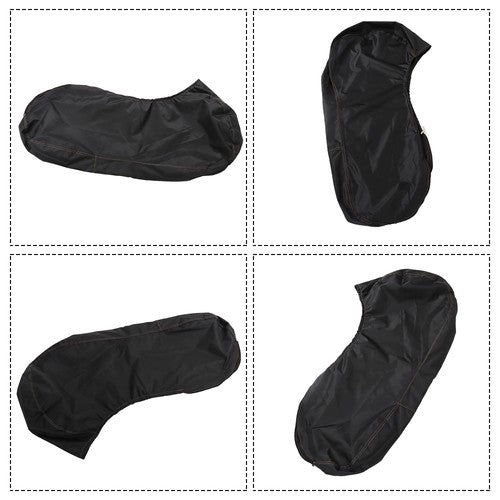 600D Full Waterproof 175-225hp Outboard Engine Covers Black Boat Motor Covers