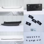 For 2016-2021 Lexus LX570 Luxury Grill Front Upper Grille Chrome Black NEW Style