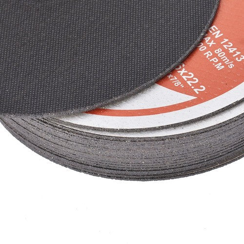 100 Pcs 7"x1/16"x7/8" Cut-off Wheel - Metal & Stainless Steel Cutting Discs