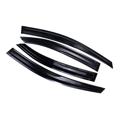 FOR 2022-2025 SUBARU WRX VB M STYLE 3D WAVY WINDOW VISOR RAIN GUARD DEFLECTOR
