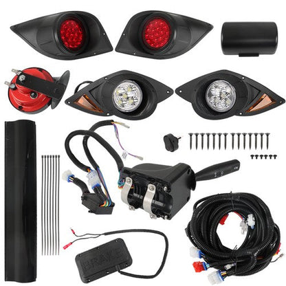 12V Golf Cart LED Light Kit For Yamaha G29 YDR Drive 07+ Turn Signal Horn Brake