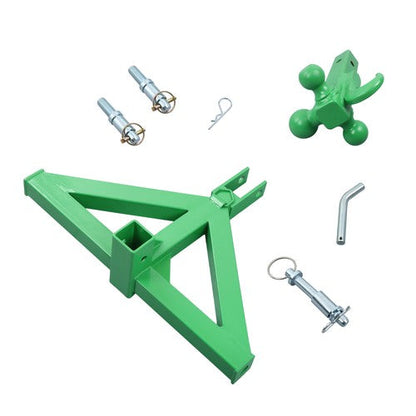 For Kubota 3 Point 2" Trailer Hitch Receiver Tractor Drawbar Quick Hitch Adapter