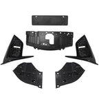 For 2017-2020 Lexus IS200t IS350 Front Bumper Set to 2021+ F-Sport W/Spoiler Lip