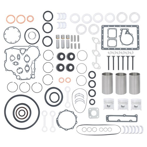 Engine L245 L245DT L245C D1101 Overhaul Rebuild Kit For Kubota  Engine Tractor