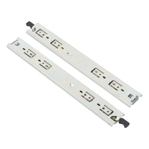 1 Pair 18 Inch 150 Lb Capacity Heavy Duty Locking Drawer Slides