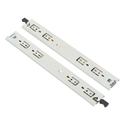 1 Pair 18 Inch 150 Lb Capacity Heavy Duty Locking Drawer Slides