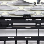 For Ford Explorer 2020-2022 Replacement Front Upper Grille Grill Gloss Black ABS