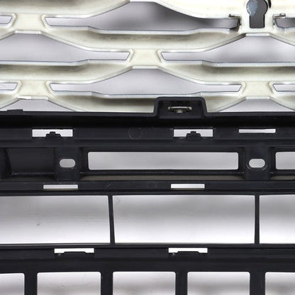 For Ford Explorer 2020-2022 Replacement Front Upper Grille Grill Gloss Black ABS