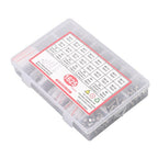 1625× M2 M3 M4 M5 Metric Screw Assortment, 304 Stainless Steel Bolts & Nuts