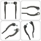8× Inner&Outer Tie Rods Upper Lower Ball Joints For Chevrolet GMC 2002-07 V8/L6