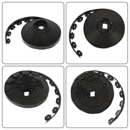 Edge Lawn Border 1.7" 100'No-Dig Garden L-shaped Landscape Edging Border Kit New
