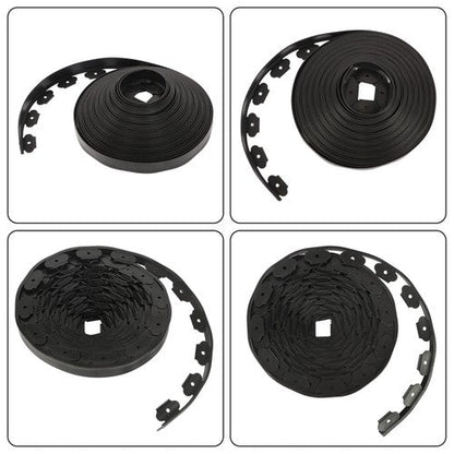 Edge Lawn Border 1.7" 100'No-Dig Garden L-shaped Landscape Edging Border Kit New
