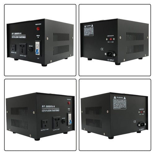 3000W Step Up/Down 220V-110V /110V-220V Voltage Converter Transformer New