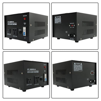 3000W Step Up/Down 220V-110V /110V-220V Voltage Converter Transformer New
