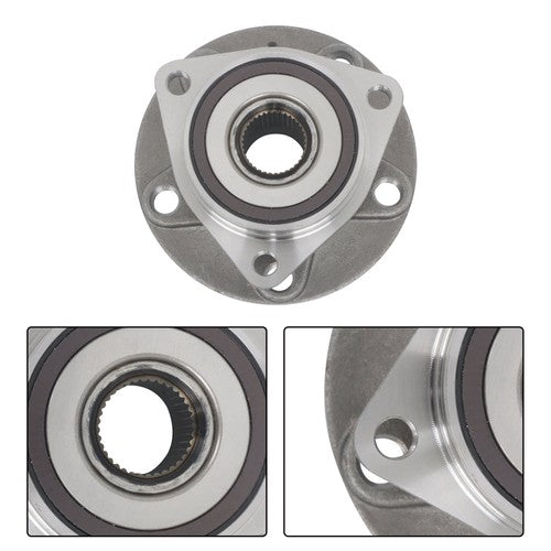 2Pc Front or Rear Wheel Hubs Bearing Assembly For Audi A3 Q3 S3 VW Jetta Golf