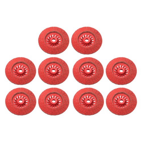 40 Grits Type 29 Ceramic Grinding Wheel (10 Pack) 4-1/2 x 7/8" Flap Sanding Disc