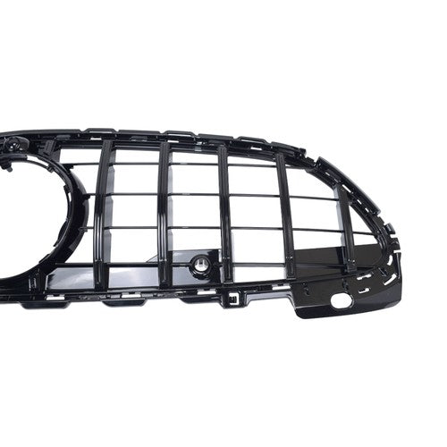 For Mercedes Benz C200 C300 2022-2024 W206 Gloss Black Front Bumper Grille Grill