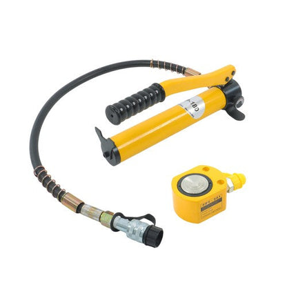 20T Low Profile Hydraulic Jack Porta Power Kit + CP-180 Manual Hydraulic