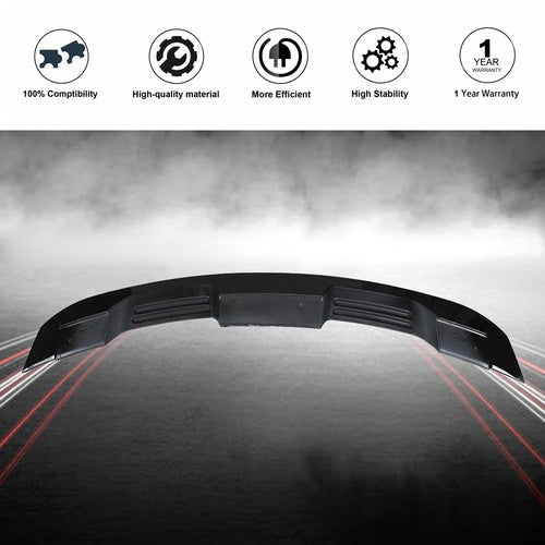 Glossy Black Rear Trunk Lid Spoiler Wing Suit For Ford Mustang 2015 -19 20 2DR