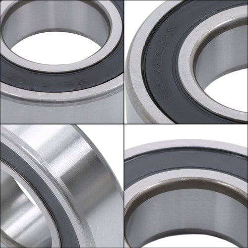 62/28-2RS Deep Groove Ball Bearings 4 Pcs 28mmx58mmx16mm Double Rubber Sealed