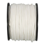 1/8 inch White Dacron Polyester Rope - 500 Foot Spool | Solid Braid