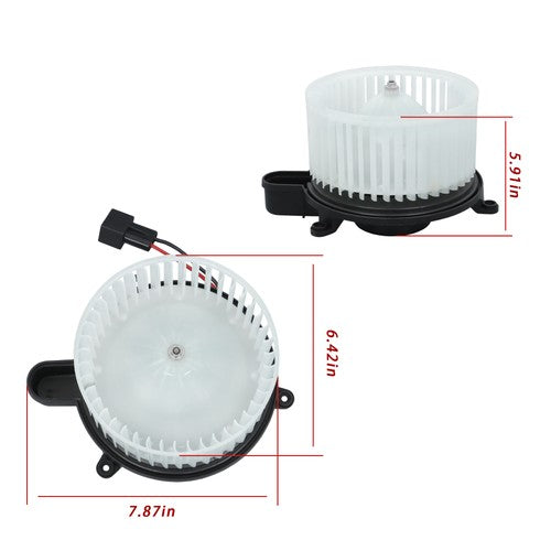 AC Blower Motor for Mazda 6 2009-2013 for Ford F-250 F-350 Super Duty 2011-2016