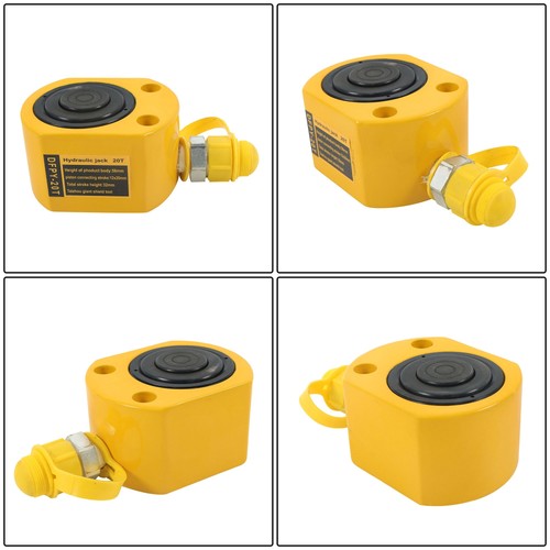 20 tons 1" Stroke Multi Stage Low Height Hydraulic Cylinder Jack Ram YG-20D