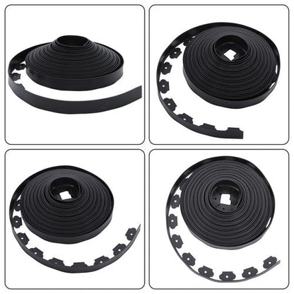 No-Dig Garden Edge Lawn Border L-shaped Landscape Edging Border Kit 90 FT