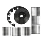 Flexible Garden Landscape Edging No Dig Lawn Edging Border With Anchoring Spikes