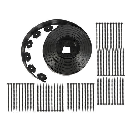 Flexible Garden Landscape Edging No Dig Lawn Edging Border With Anchoring Spikes