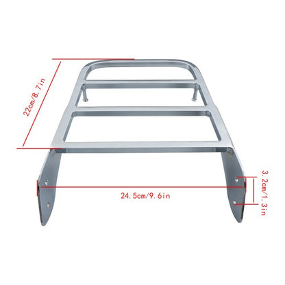 Motorcycle Sissy Bar Luggage Rack For Yamaha VStar 400 650 1100 Classic V-Star