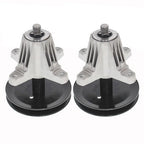 For Troy Bilt MTD 918-06991 618-06991 2Pcs Spindle Assembly W/Pulley Bolt