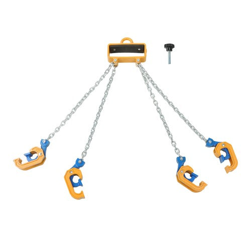Chain Drum Lifter 4400 lbs Loading Capacity for 55 Gallon Drums Forklift Hoist