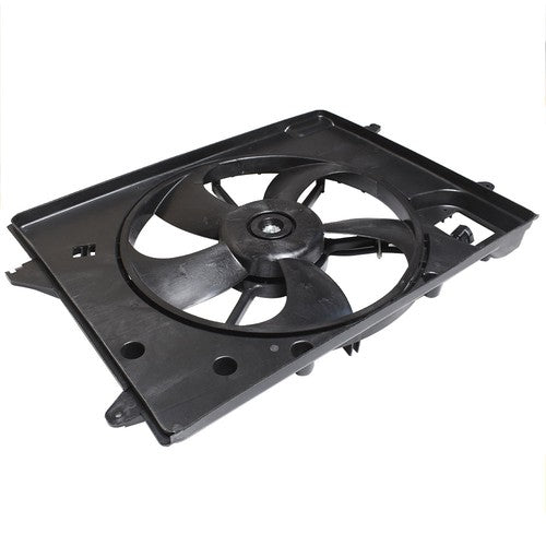 Fit For 2015-2017 Sonata 2.4L Plastic Radiator AC Condenser Cooling Fan Assembly