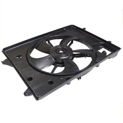 Fit For 2015-2017 Sonata 2.4L Plastic Radiator AC Condenser Cooling Fan Assembly