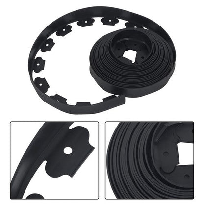 No-Dig Garden Edge Lawn Border L-shaped Landscape Edging Border Kit 40 FT