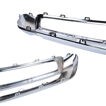 Bumper Face Bar Trim Molding Step Pad Front For Mercedes Benz GLS450 2017 18 19
